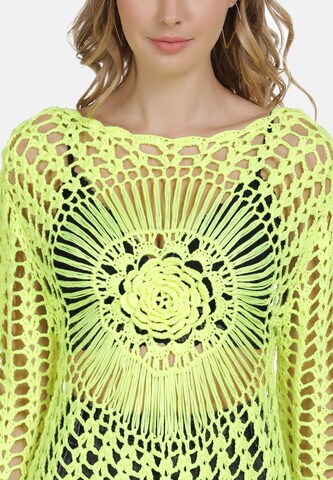 Pull-over IZIA en jaune