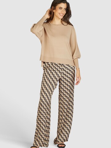 MARC AUREL Sweater in Brown