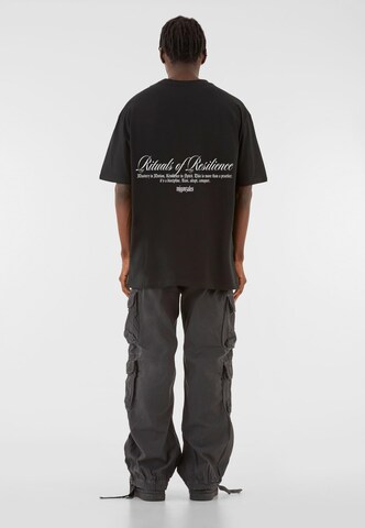 MJ Gonzales T-Shirt 'Resilence Rituals' in Schwarz