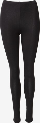 Indiska Skinny Leggings i svart: forside