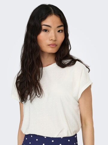 ONLY Shirt in White: front