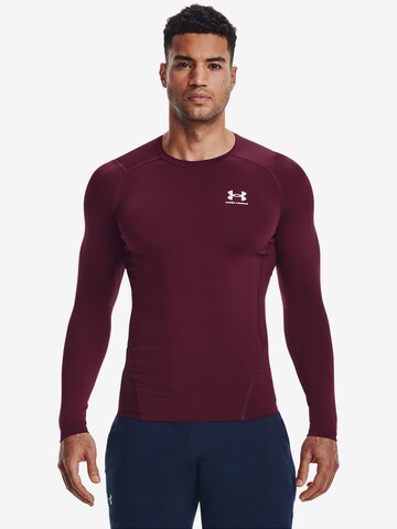 UNDER ARMOUR Performance Shirt 'HeatGear' in Red: front