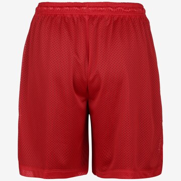 Regular Pantalon de sport NIKE en rouge