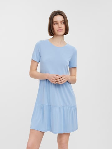 VERO MODA Kleid 'FILLI CALIA' in Blau: predná strana