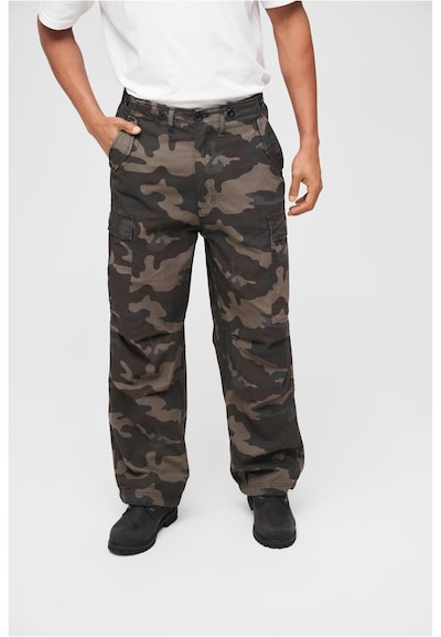 Brandit Cargo trousers in Dark brown / Taupe / Dark green, Item view