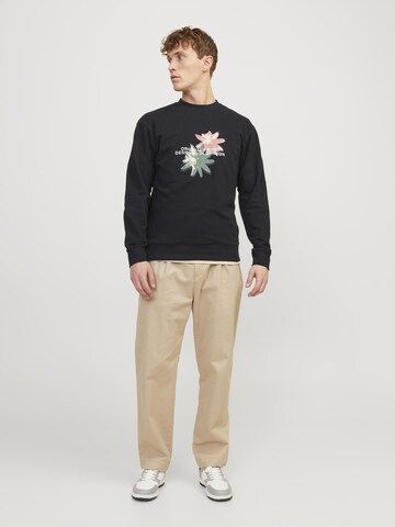 JACK & JONES Sweatshirt 'TAMPA' in Schwarz