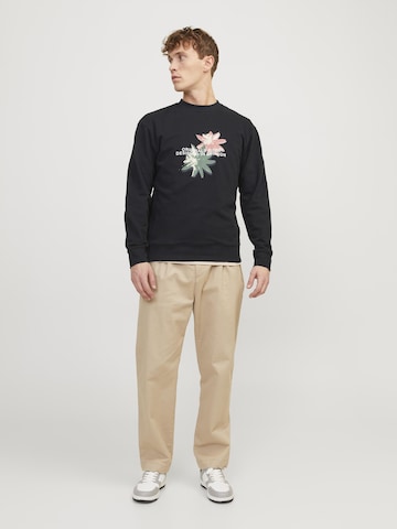 JACK & JONES Sweatshirt 'TAMPA' i svart