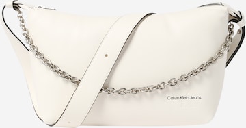 Calvin Klein JeansTorba za na rame - bijela boja: prednji dio