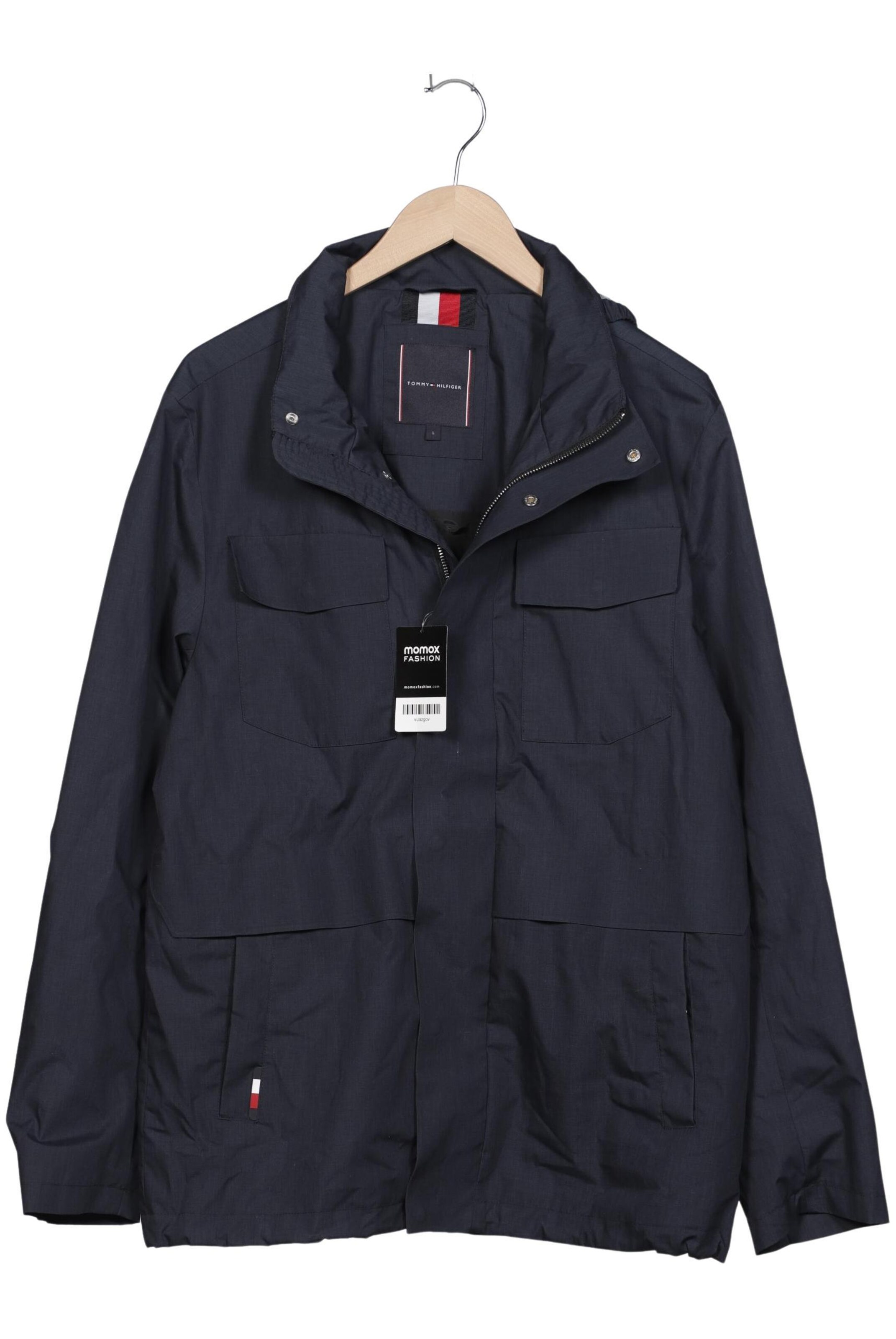 TOMMY HILFIGER Jacket & Coat in L in Blue: front