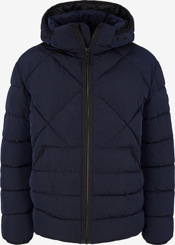 TOM TAILOR Winter Jacket in Blue: front