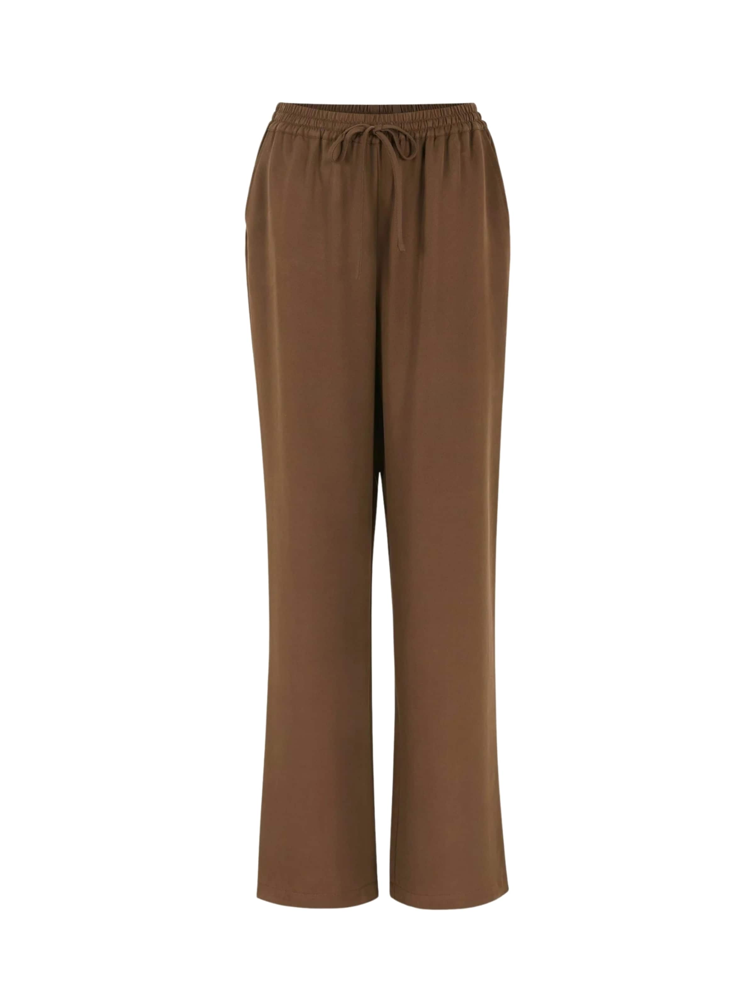 Soft Rebels regular Bukser ' SRUma ' i brun: forside