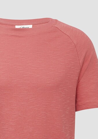 T-Shirt s.Oliver en rose