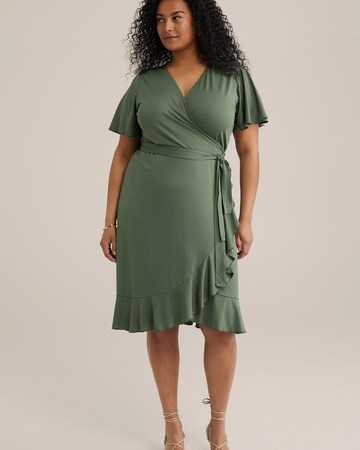 Robe WE Fashion en vert : devant