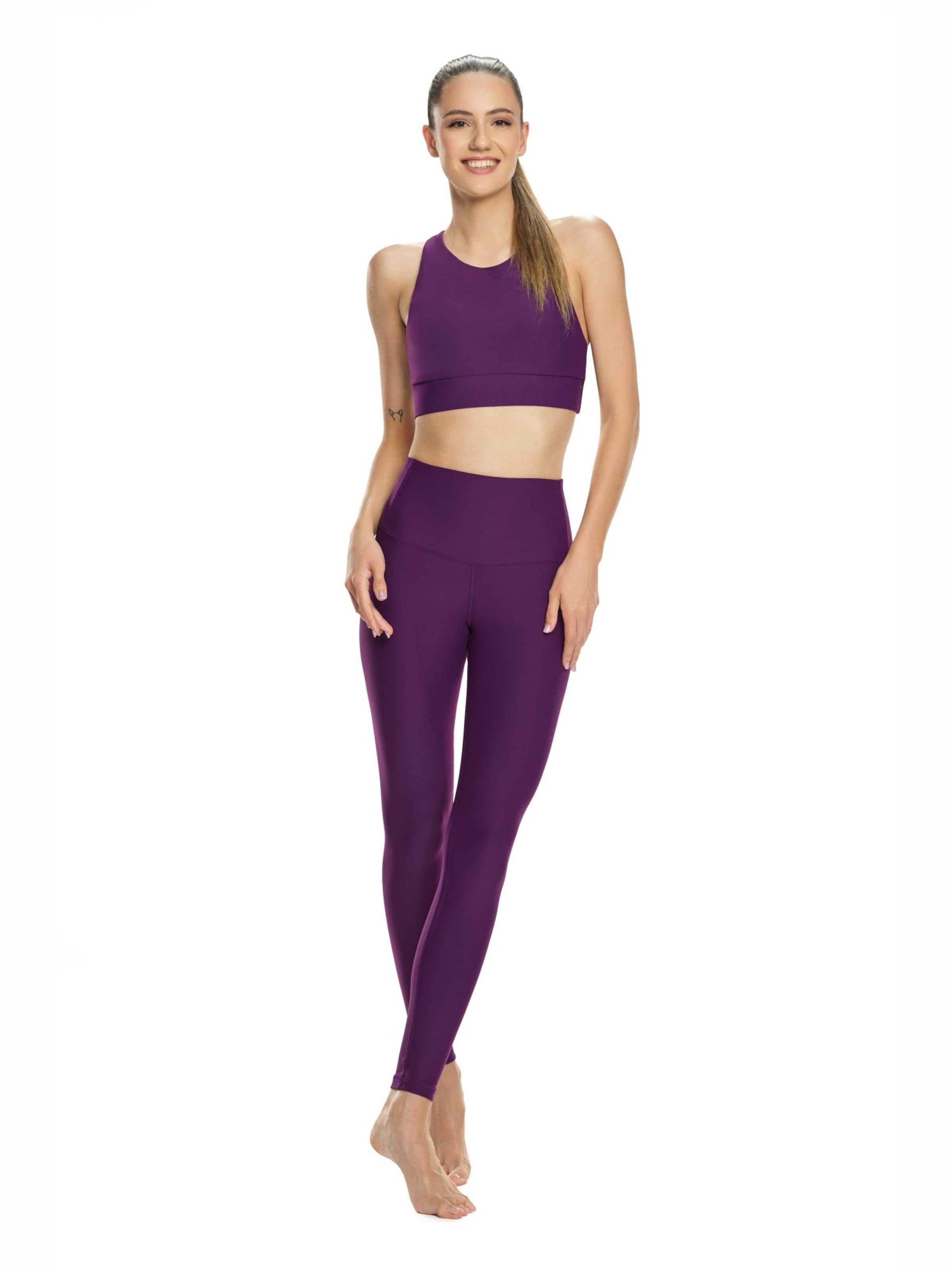 Winshape Skinny Urheiluhousut 'HWL117C' värissä lila