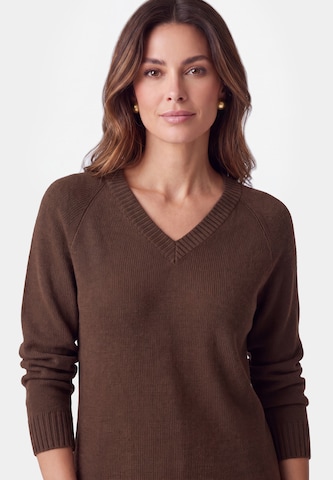 Usha Kleid in Braun
