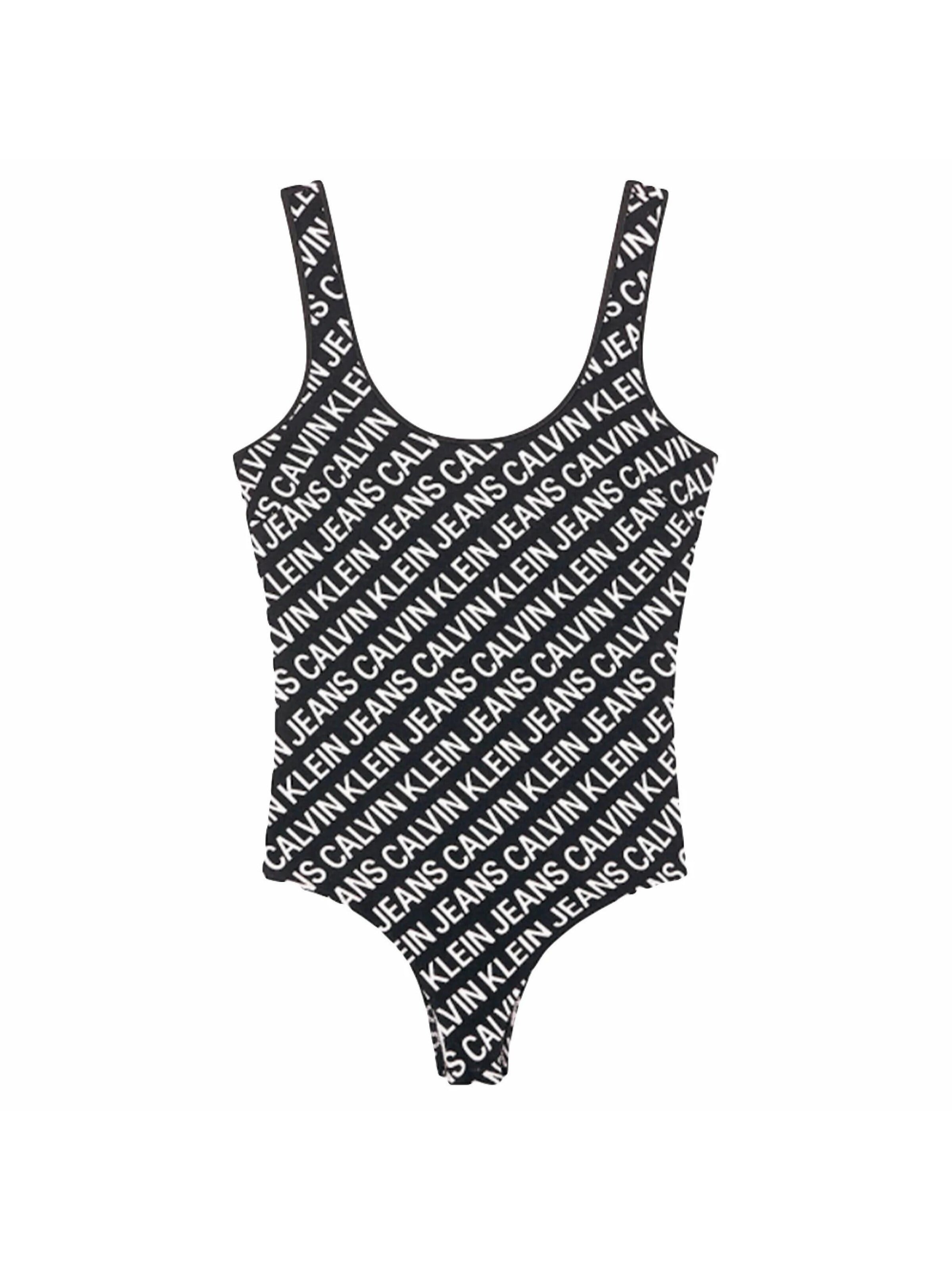 Calvin Klein - Camiseta 'body milano jersey' en negro