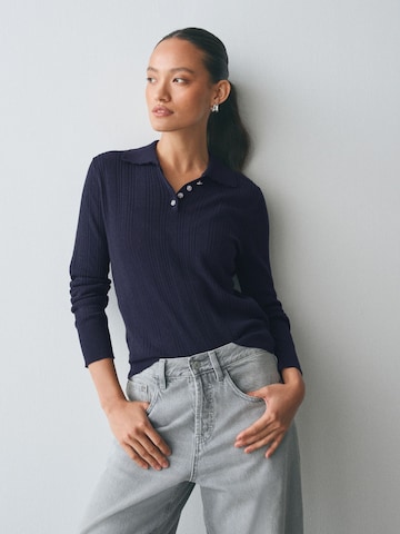 Next Sweater in Blue: front
