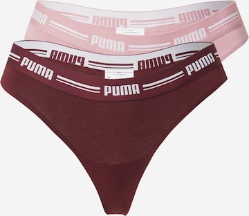 PUMA String in Pink: Vorderseite