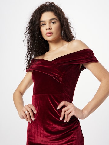 Sistaglam Cocktail dress 'MYLO' in Red