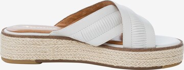 TAMARIS Mules in White