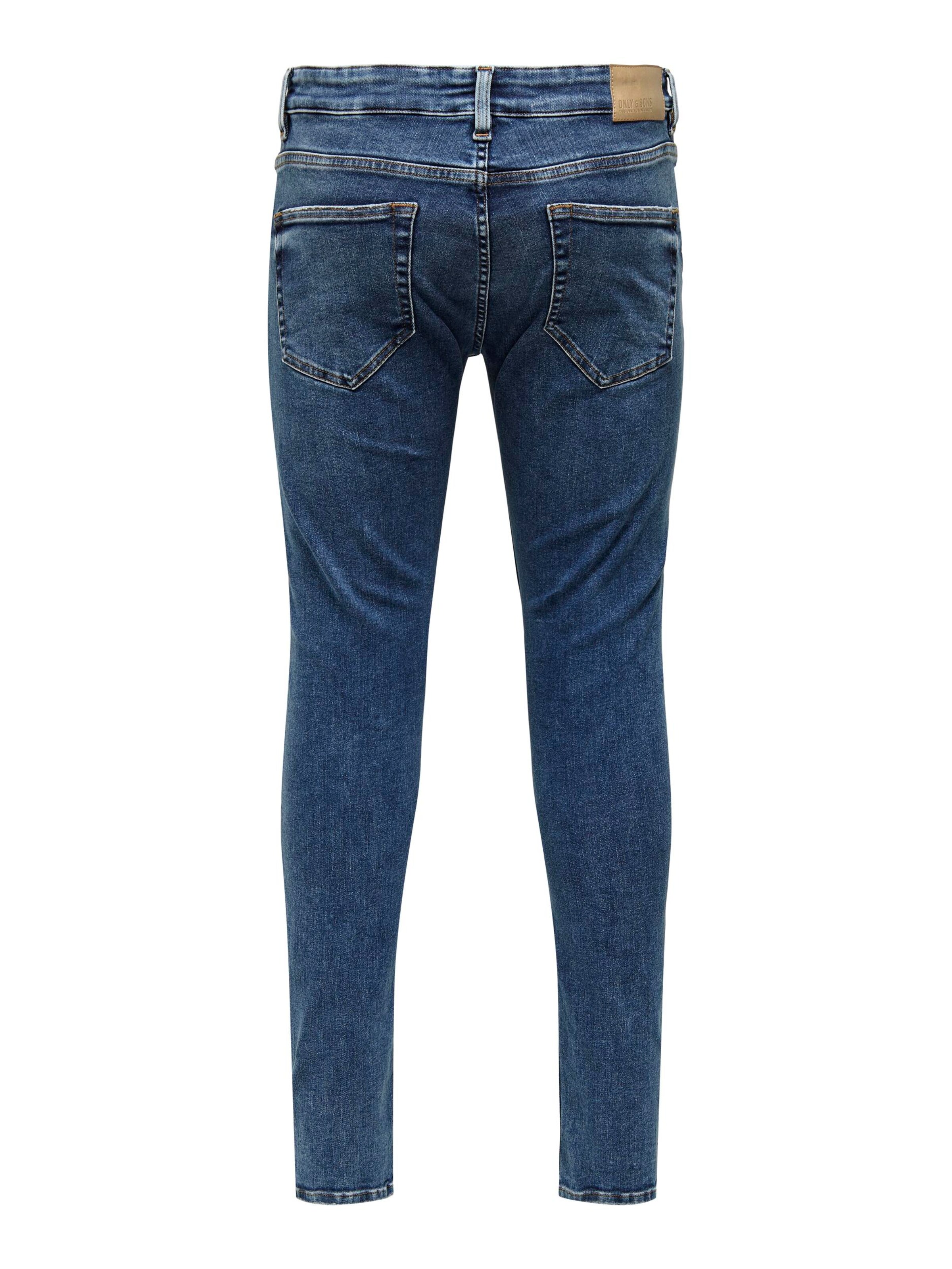 Only & Sons Skinny Džíny 'ONSWarp' – modrá