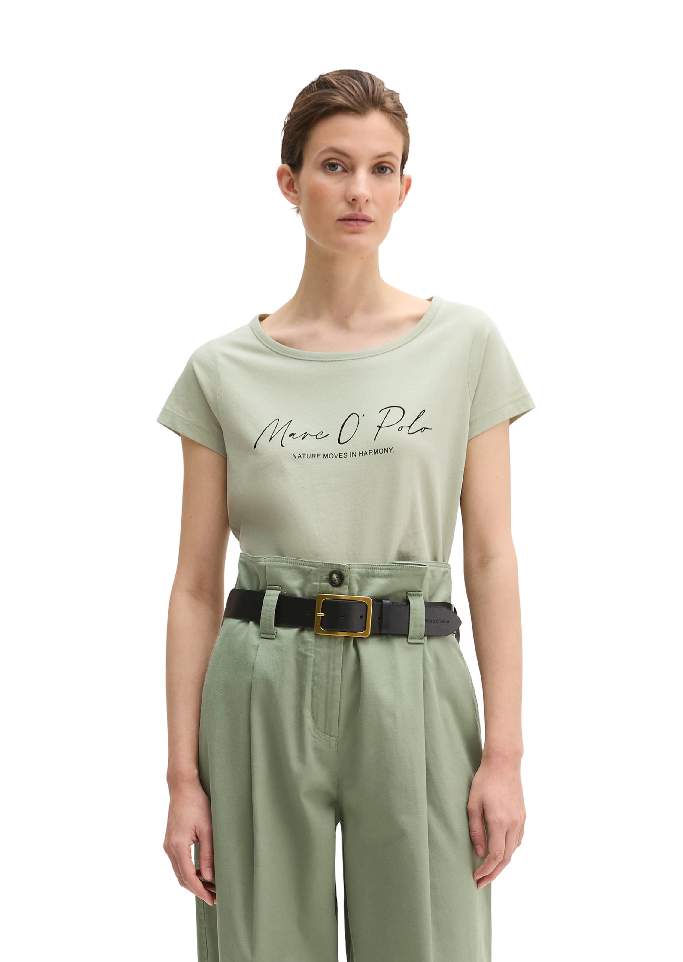 Marc O'Polo Shirt in Green: front