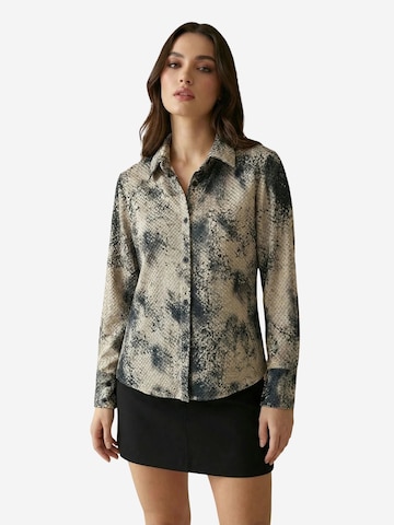 My fashion - Camisa em mistura de cores: frente