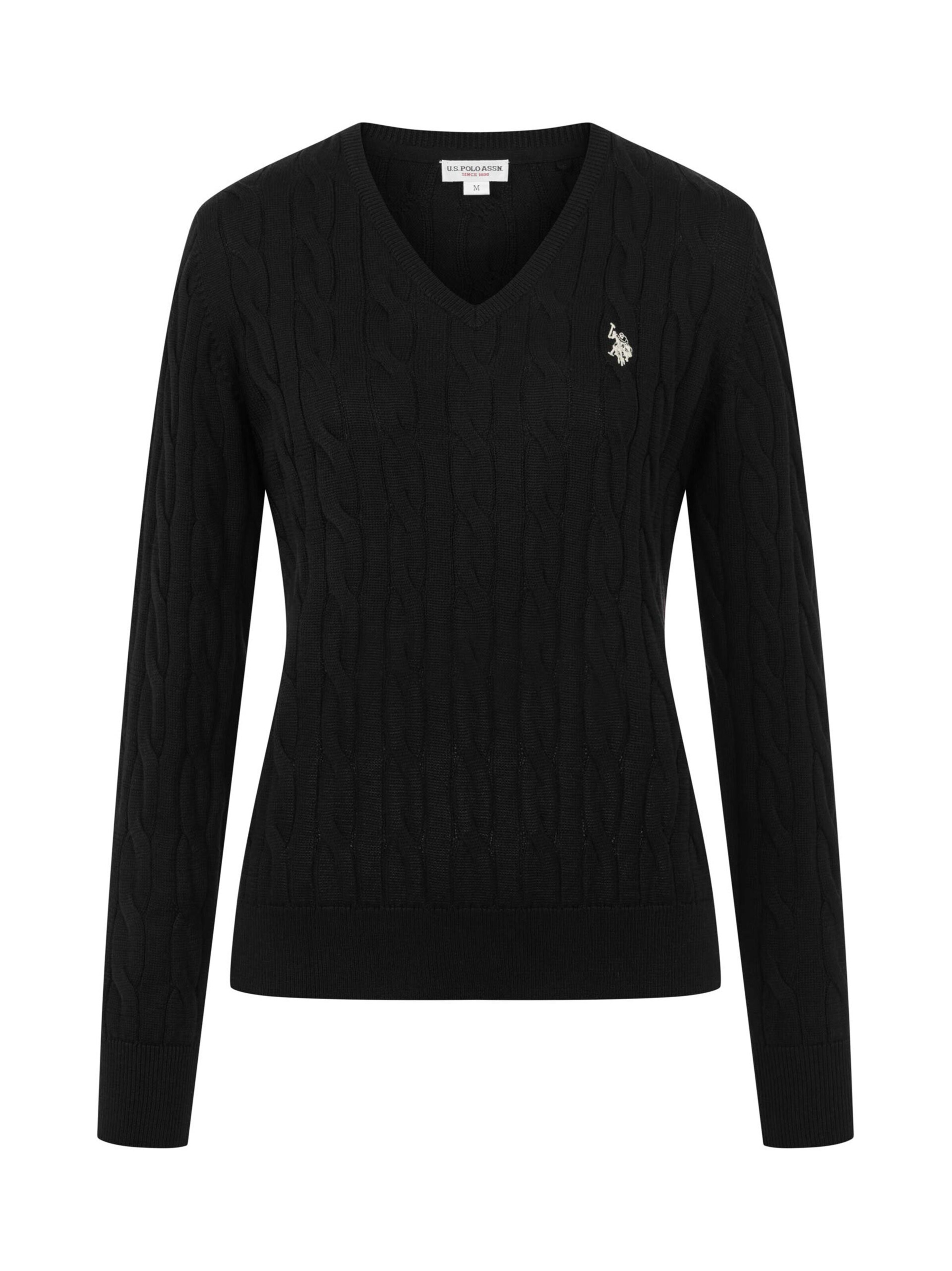 U.S. POLO ASSN. Sweater in Black: front