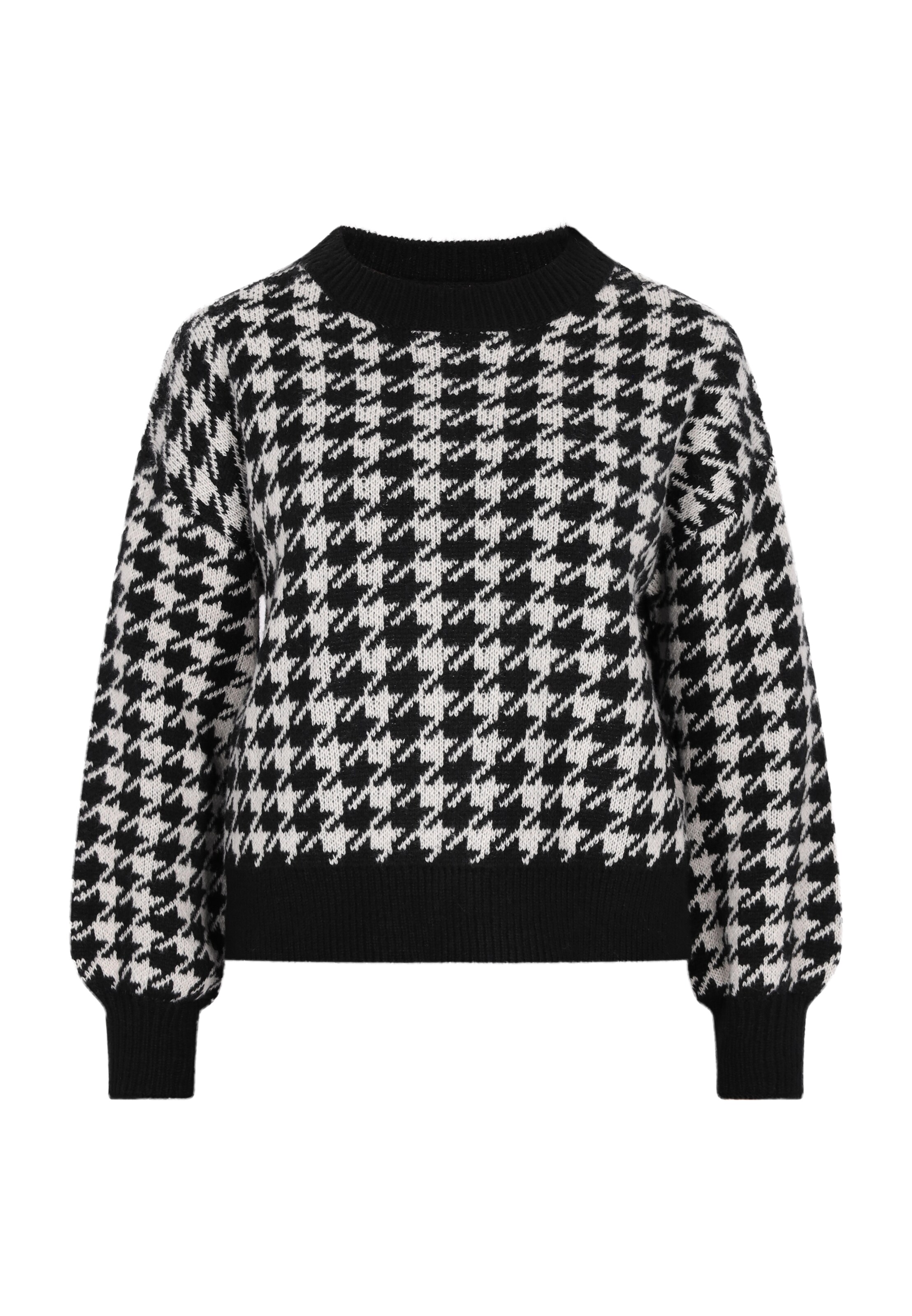 DreiMaster Klassik Sweater in Black: front
