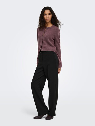 JDY Knit cardigan in Purple
