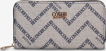 Portamonete 'Portafoglio donna con zip Coveri Collection' di Coveri Collection in blu: frontale