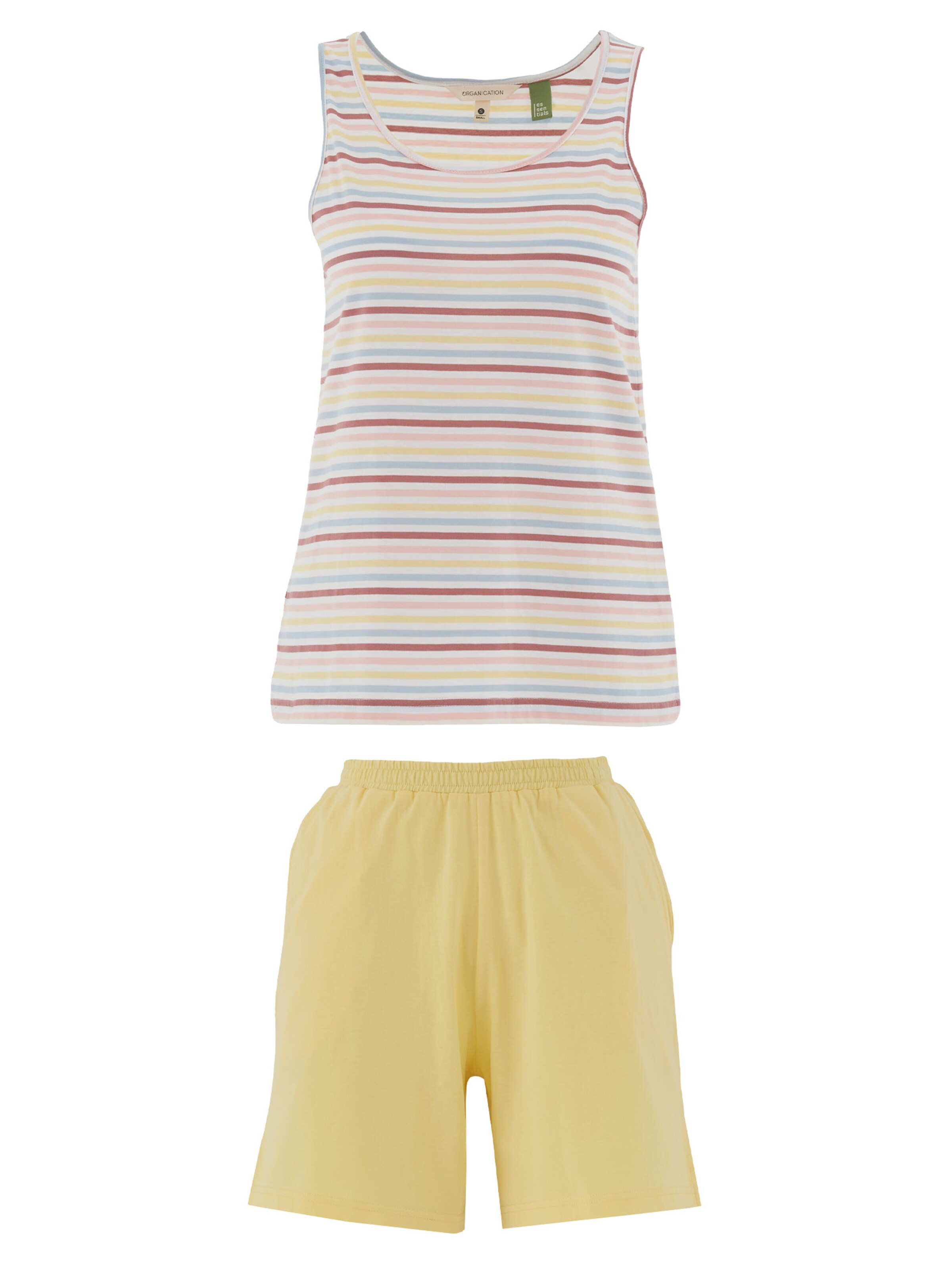 Organication Pajama in Mixed colors: front