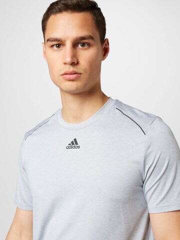 ADIDAS SPORTSWEAR Performance shirt 'Hiit ' in Grey