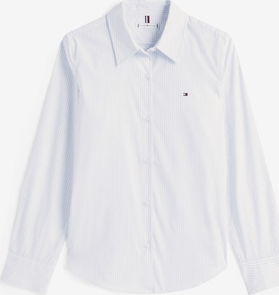 Bluză 'Ess' TOMMY HILFIGER pe albastru pastel / alb, Vizualizare produs