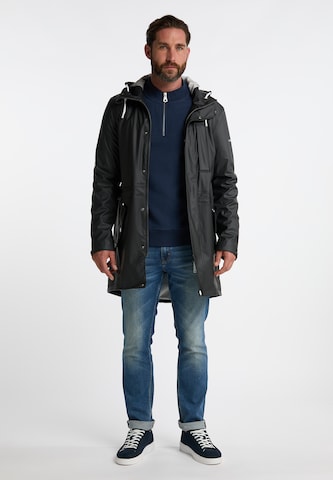 DreiMaster Maritim Between-Seasons Parka in Black