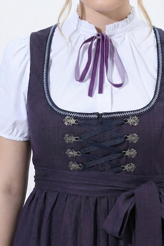 Ulla Popken Dirndl in Purple