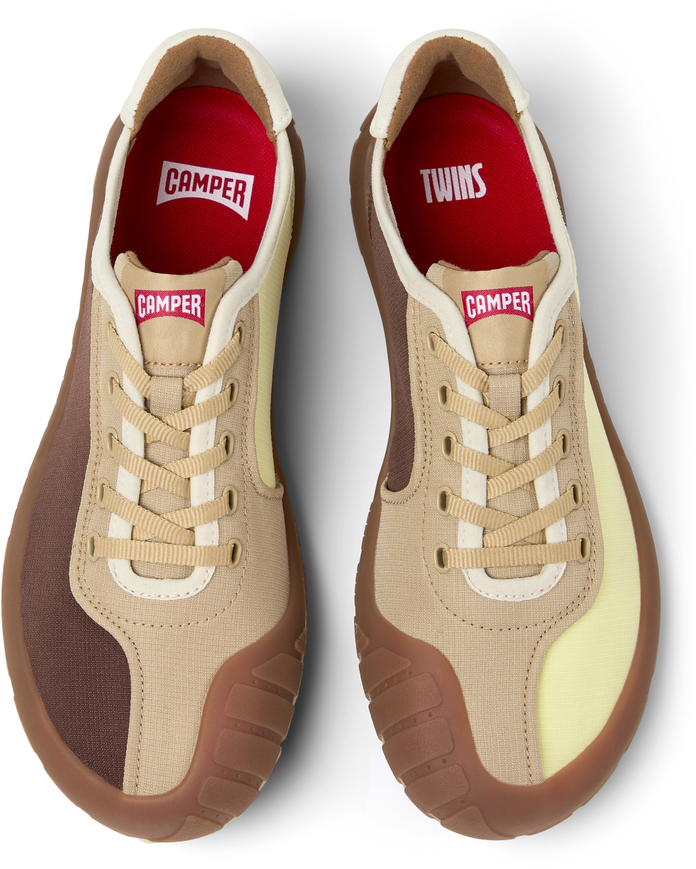 Sneaker bassa 'Path' di CAMPER in giallo