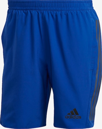 ADIDAS SPORTSWEAR Workout Pants in Blue: front