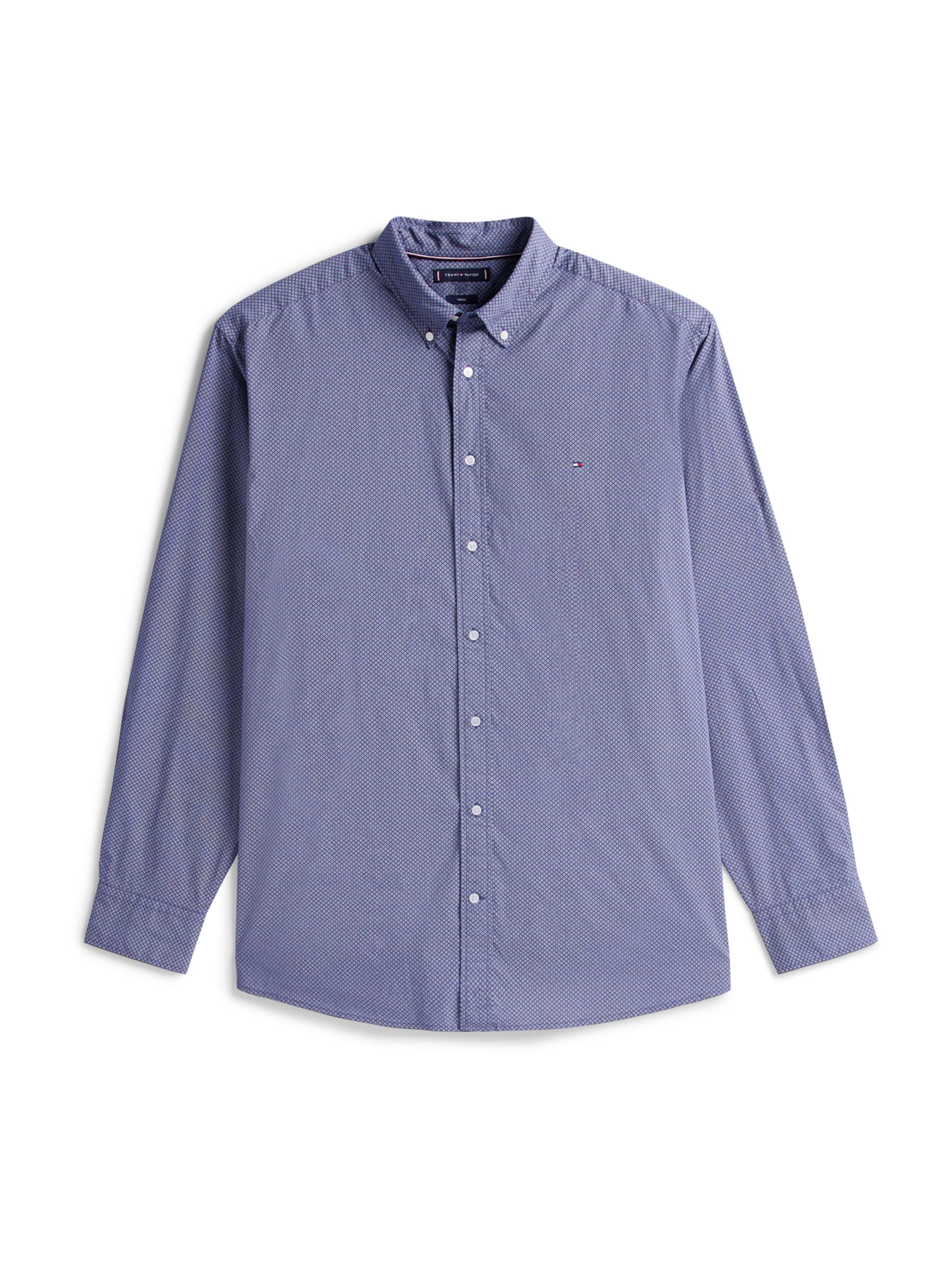 Tommy Hilfiger Big & Tall Regular fit Риза в синьо: отпред