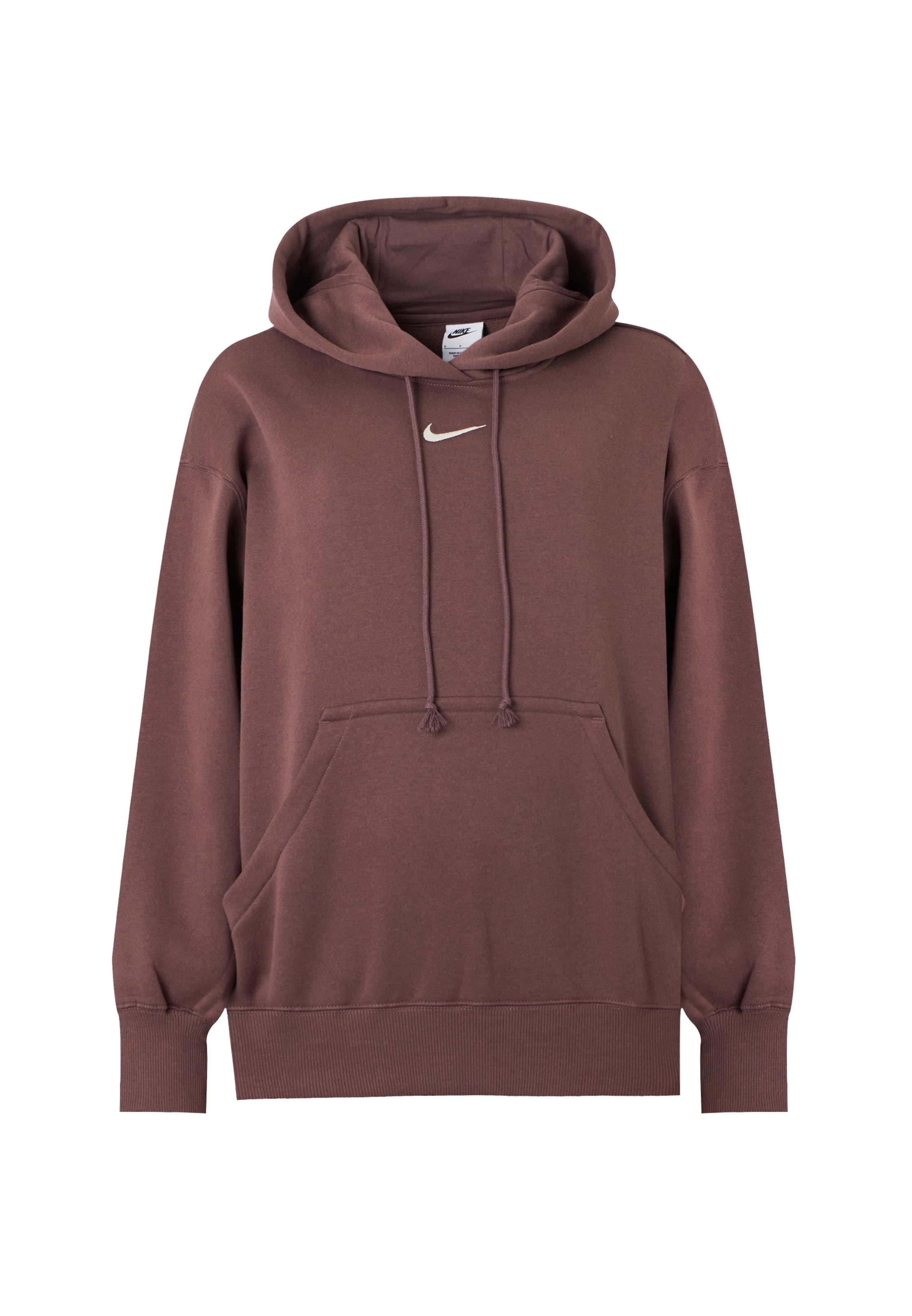 Nike Sportswear Свитшот 'PHOENIX FLEECE' в Коричневый: спереди