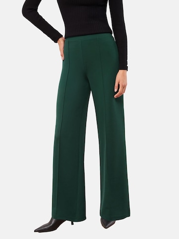 Wide Leg Pantalon Lipsy en vert : devant