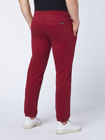 CHIEMSEE Tapered Pants in Red