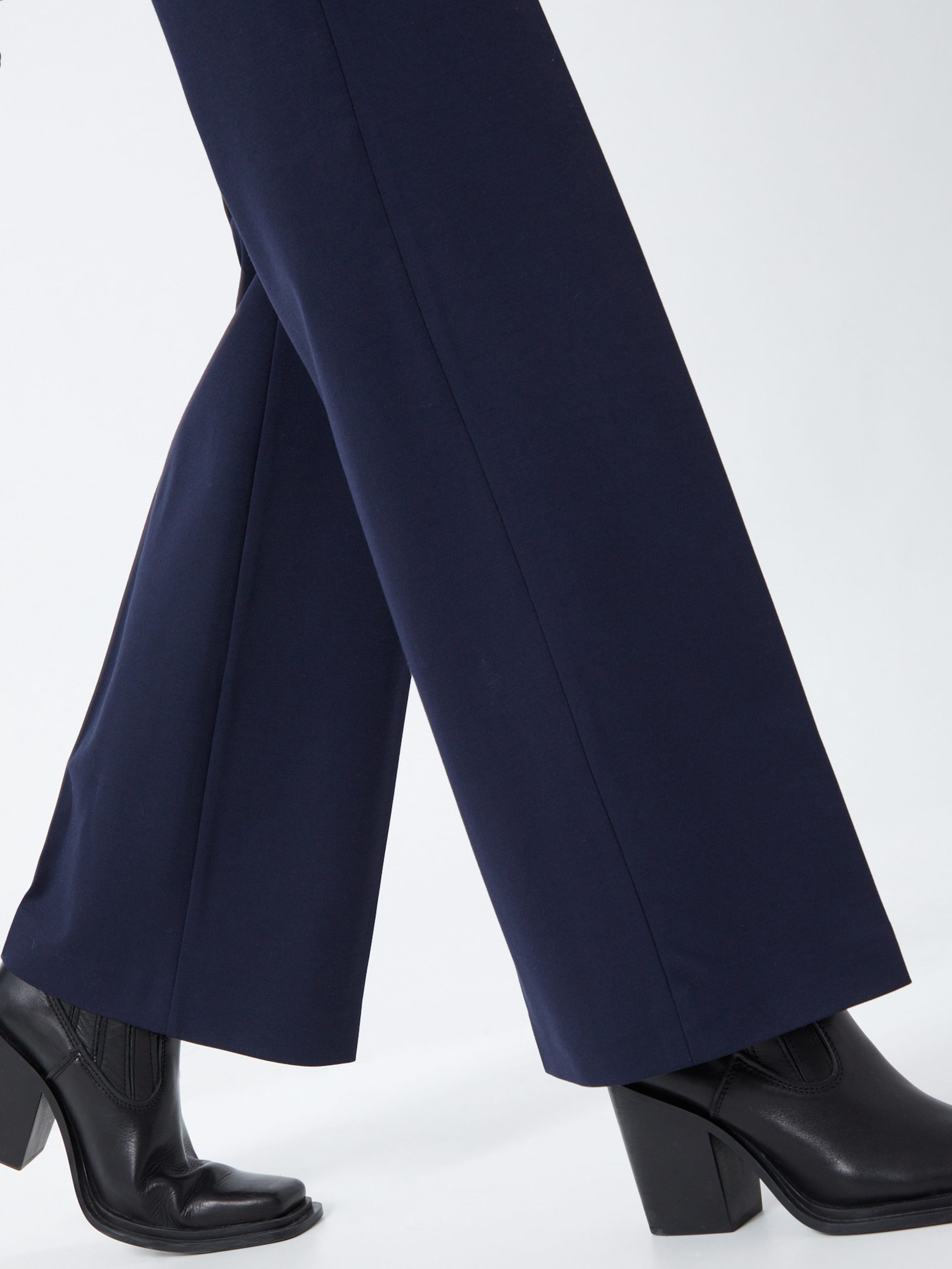 Vêtements Pantalon à plis Esprit Collection en Bleu Marine 