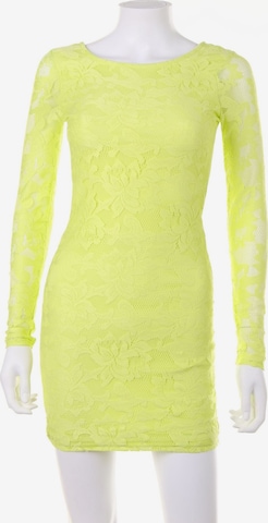 Gina Tricot Dress in XS in Yellow: front