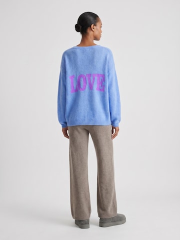 americandreams Oversizepullover 'Silja'‌‌‌‌‌‌ in Blau
