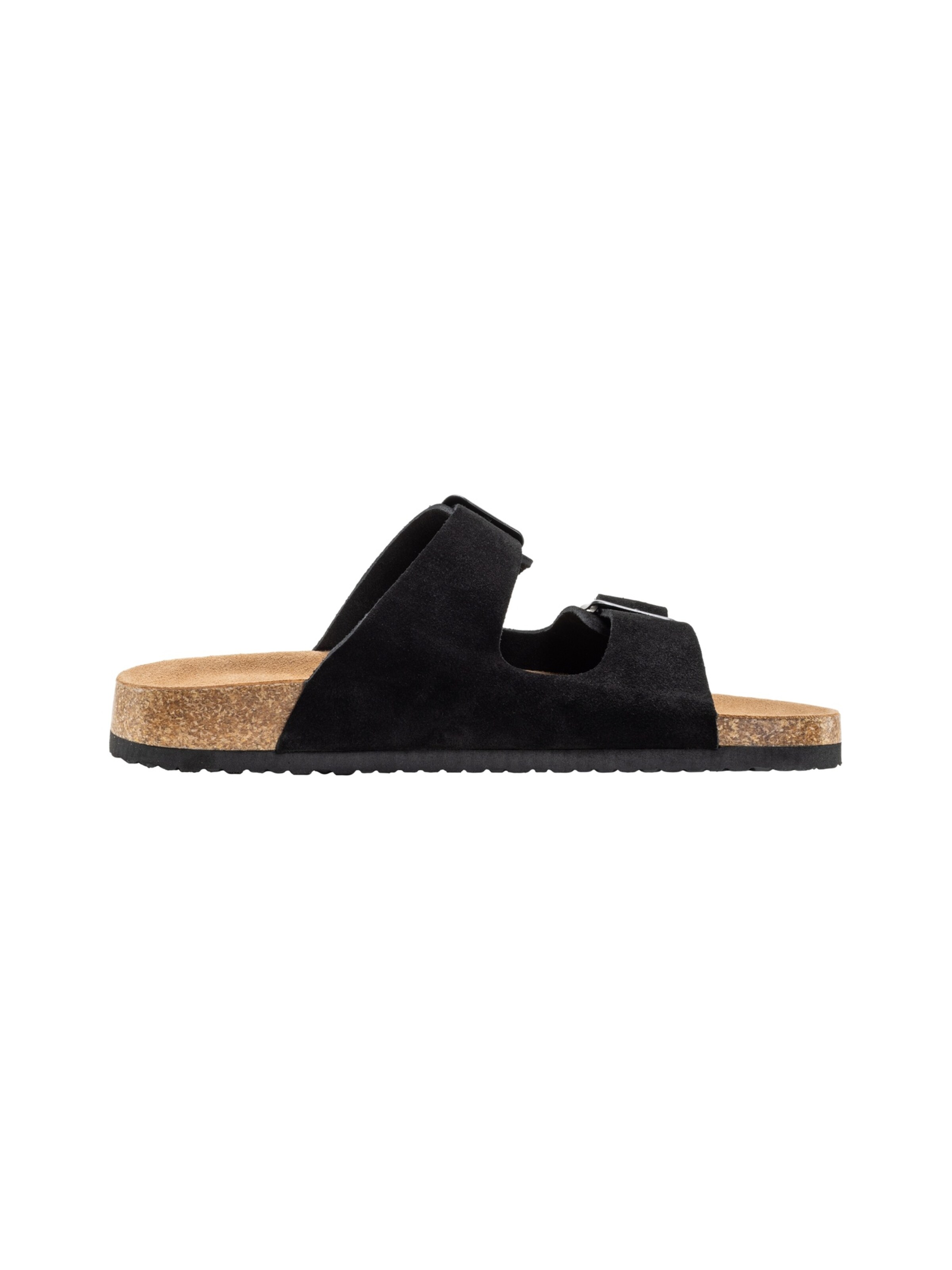 19V69 ITALIA Sandalen ' SASSUOLO SUEDE ' in Zwart