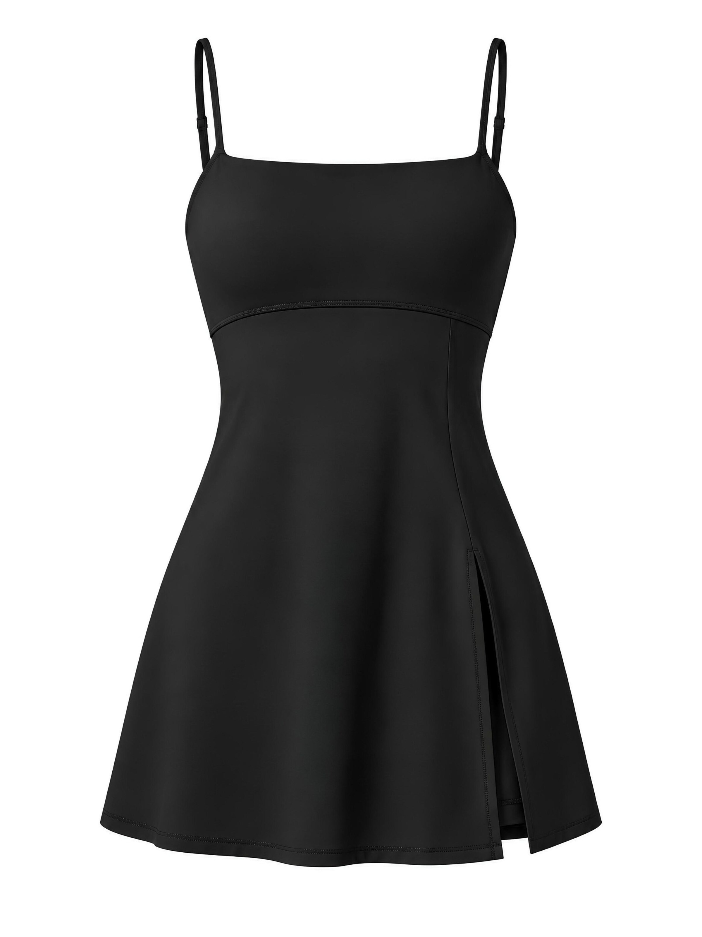 FemmeTone Sports Dress 'Belisa' in Black: front