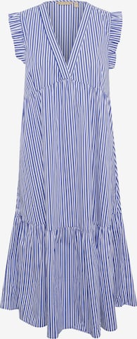 CULTURE Jurk 'Bjørg' in Blauw: voorkant