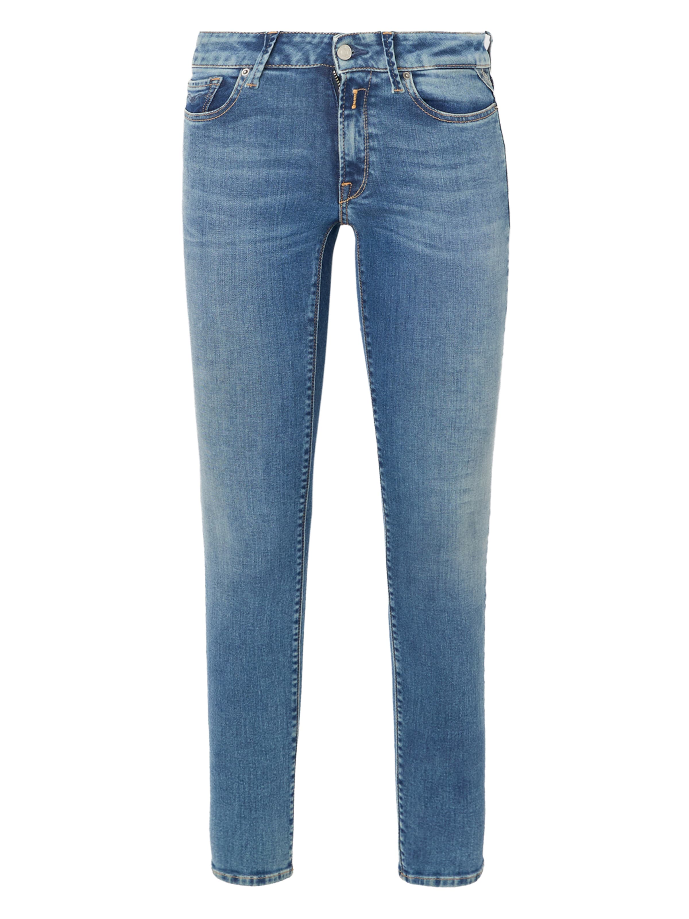 REPLAYSkinny Traperice 'NEW LUZ' - plava boja: prednji dio