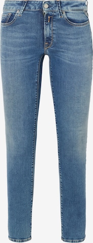 mėlyna REPLAY Siauras Džinsai 'NEW LUZ': priekis